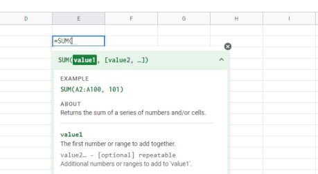 Why do we use SUM Function in EXCEL?