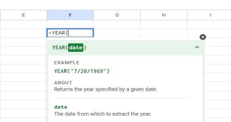 Why do we use The YEAR Function in EXCEL?