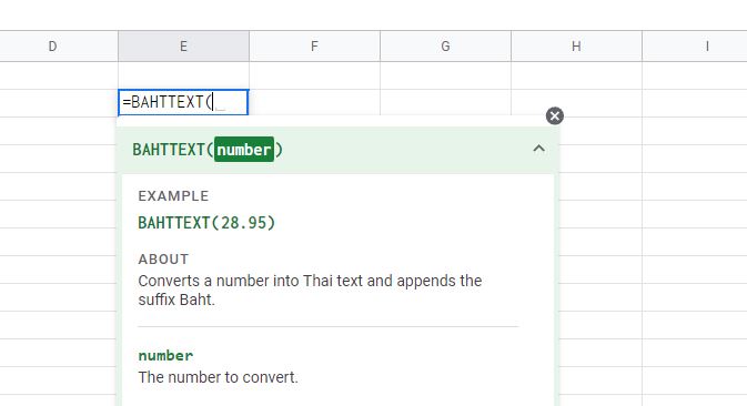 Why do we use The BAHTTEXT Function in EXCEL?