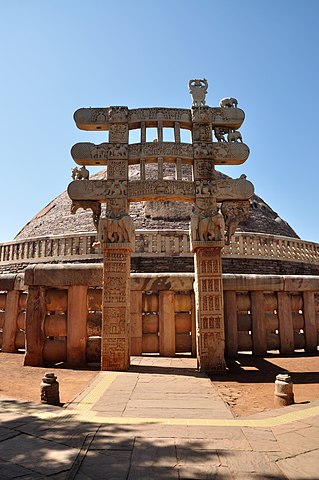 Why is the Sanchi Stupa famous in India?