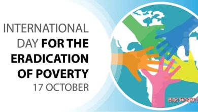 Why do we celebrate International day for the eradication of poverty on October 17th?