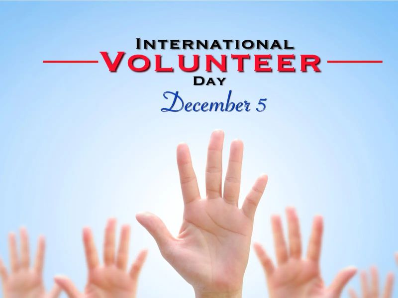 Why do we celebrate International volunteer day for economic and social development 5th?