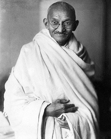 Why is Mohandas Karamchand Gandhi known as the Bapu?