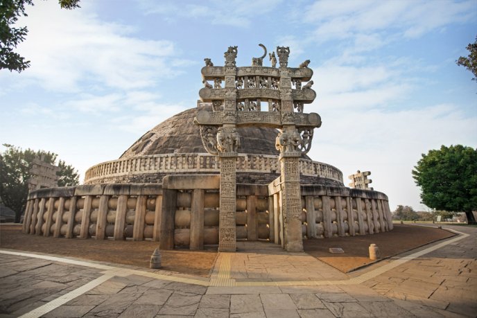 Why did The Sanchi Stupa Become a World Heritage Site?