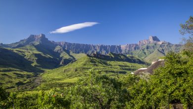 Drakensberg Mountains prominence