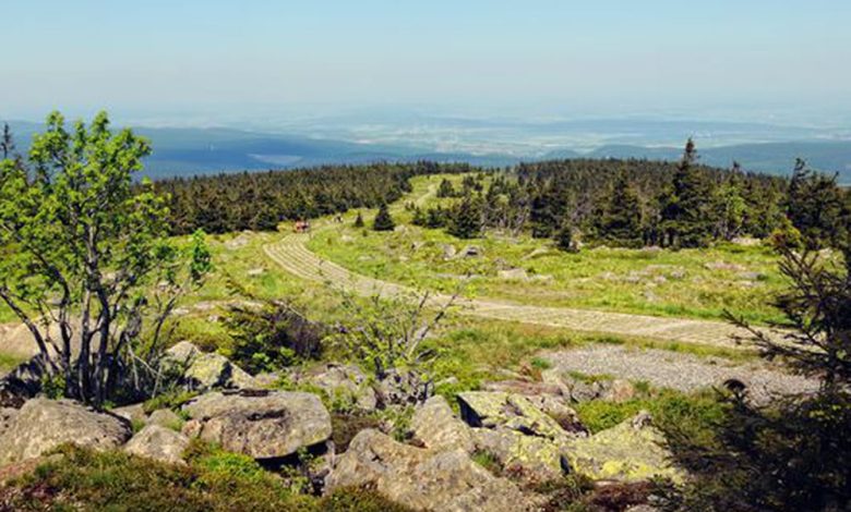 Harz Mountains prominence