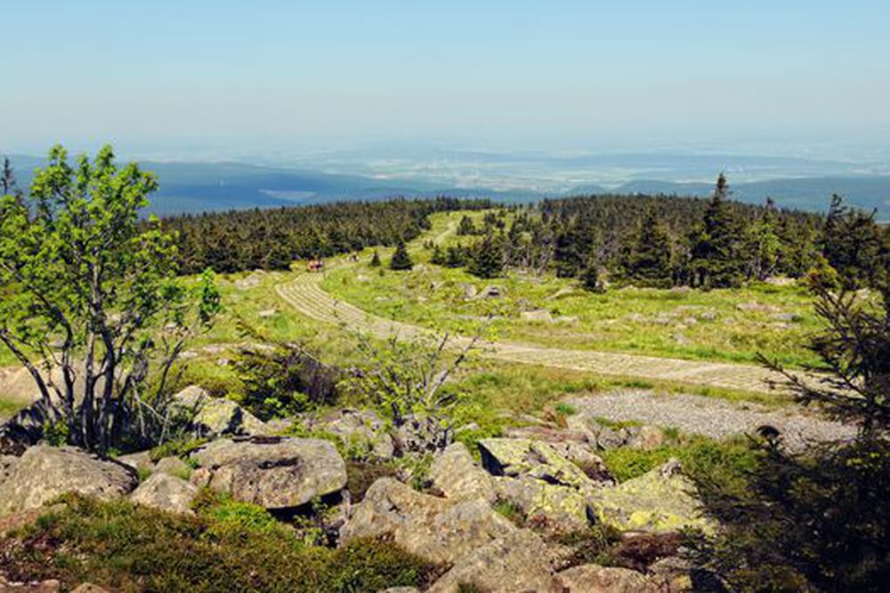 Harz Mountains prominence