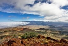 Mauna Kea And Mauna Loa Mountains