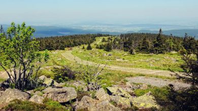 Harz Mountains prominence