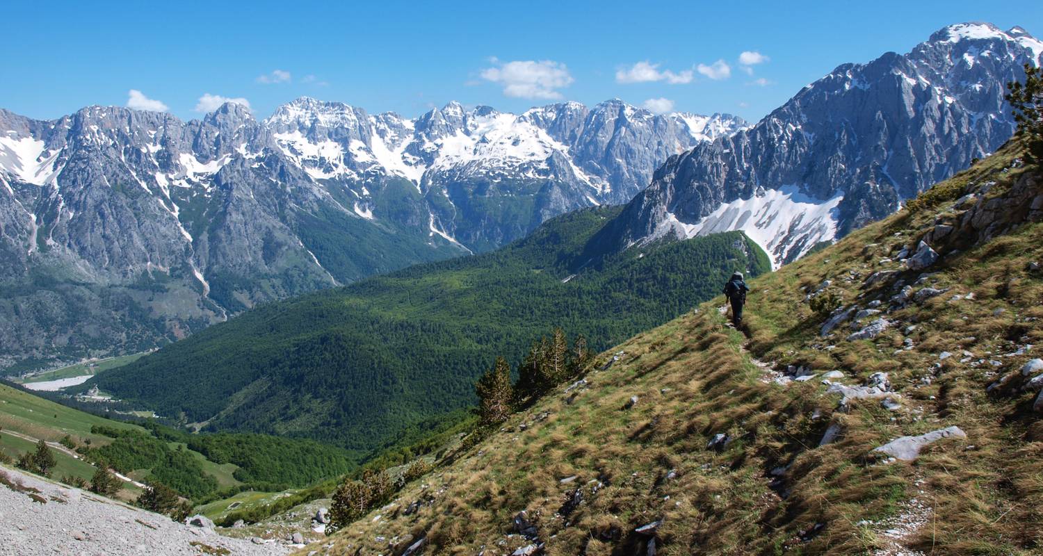 Albanian Alps Mountains 